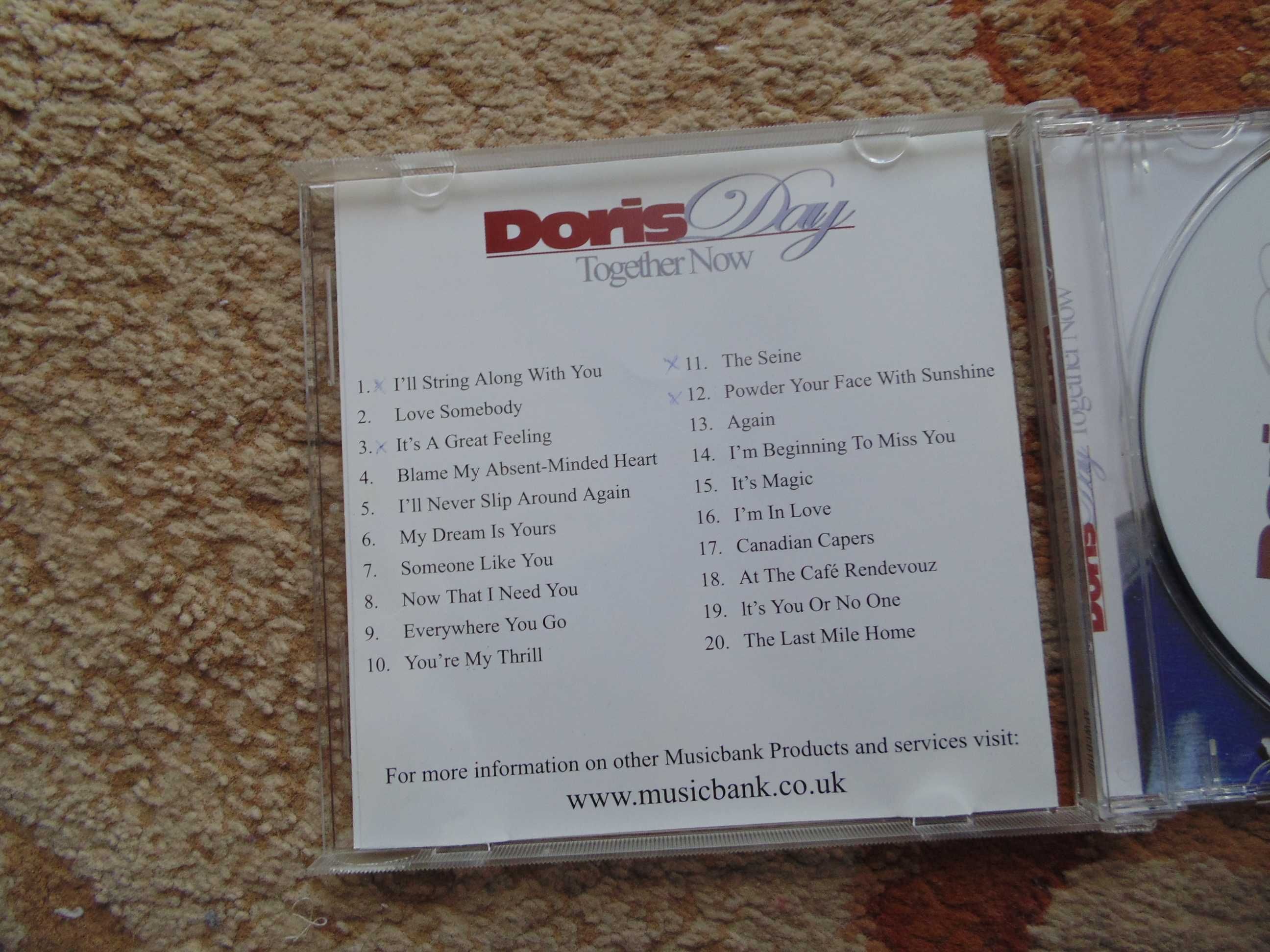 płyty cd Doris Day, Fred Astaire