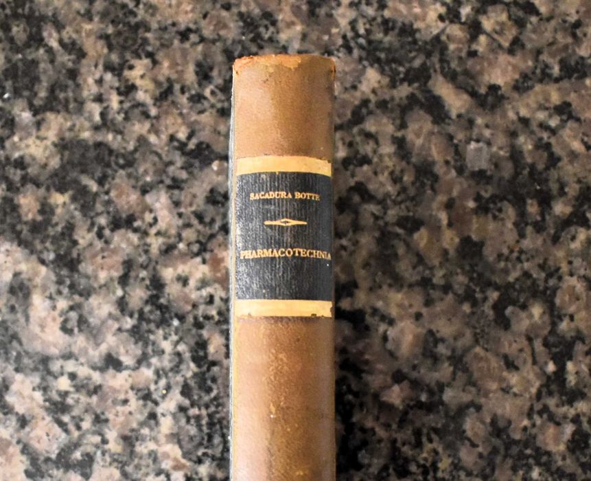 Elementos de Pharmacotechnia (raro vintage 1890)