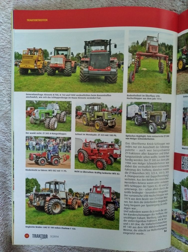 Traktor magazyny/zdjęcia opisy+ wysyłka gratis