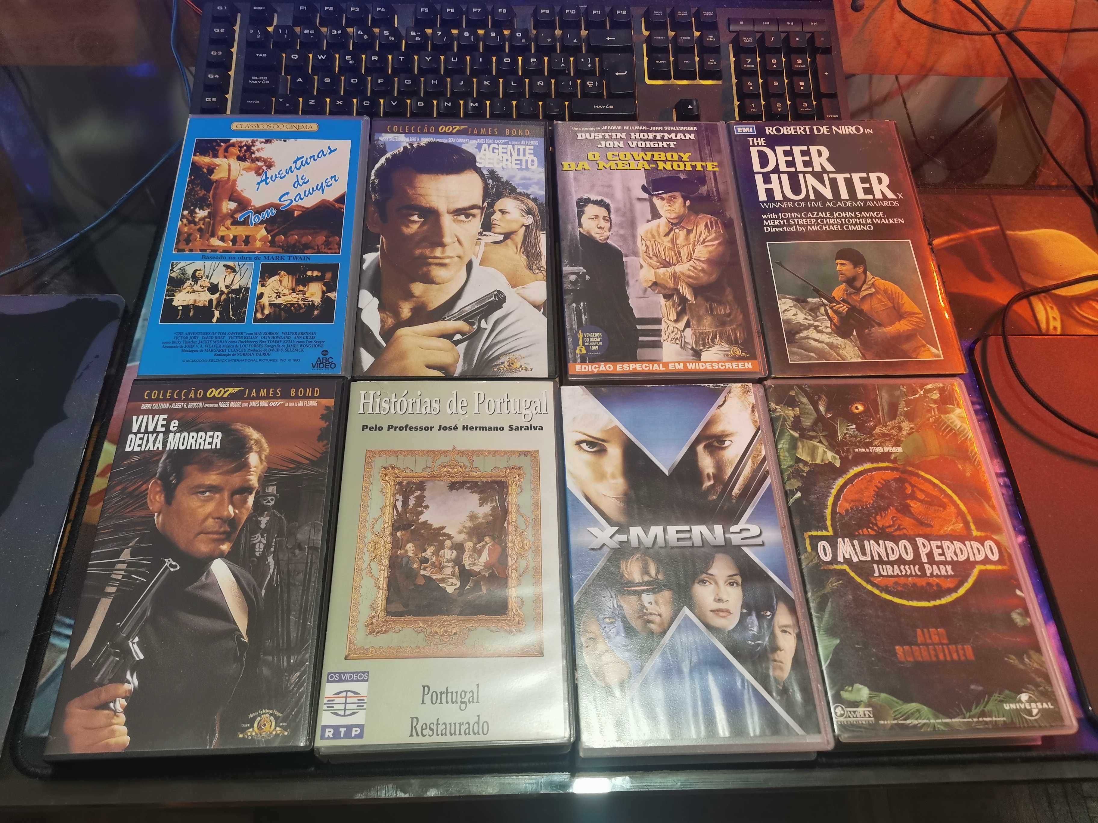 Lote de Filmes e Animação VHS