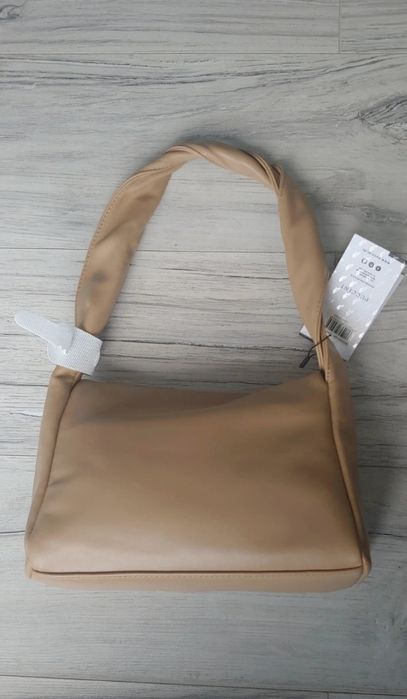 Nowa torebka Puccini, beżowa, nude