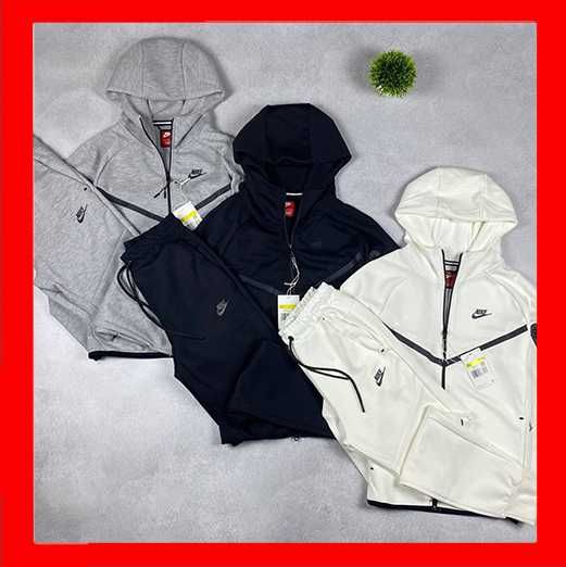 БЕЗ ПЕРЕДПЛАТИ‼️Костюм Nike Tech Fleece, Найк Теч Фліс / S-XL