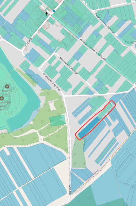 Продаж земельноі ділянки біля Медоборів