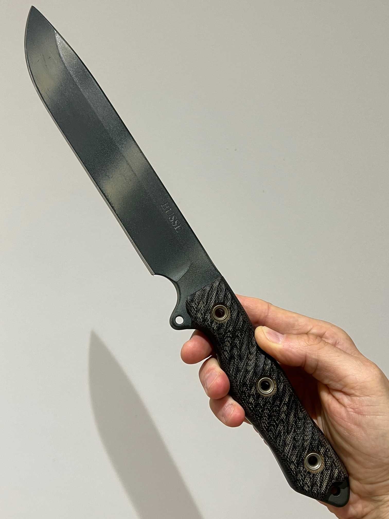 Nóż fixed Busse DSSF Desert Storm Stealth Fighter CAMO