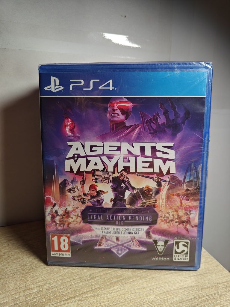 PS4 Agents of Mayhem PL NOWA