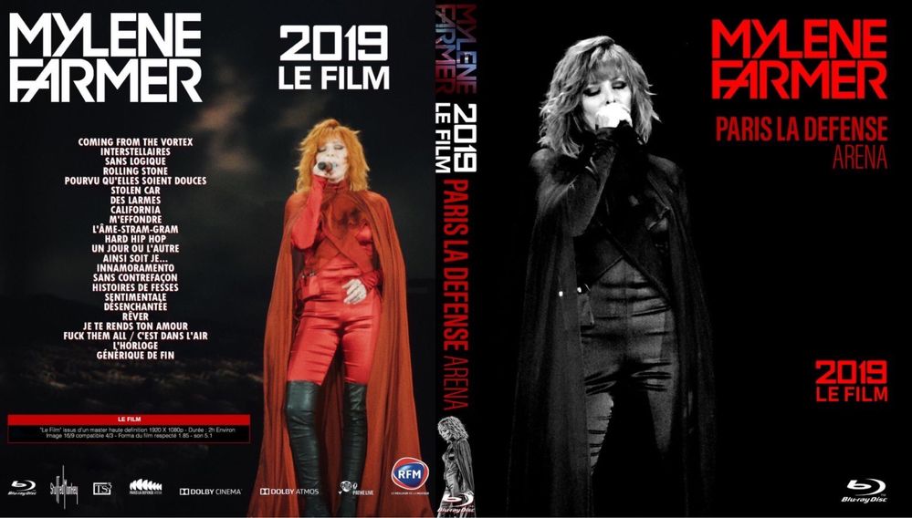 Mylene Farmer. Les clips (L'integrale.1999-2020)/2021/Blu-Ray (1080p)