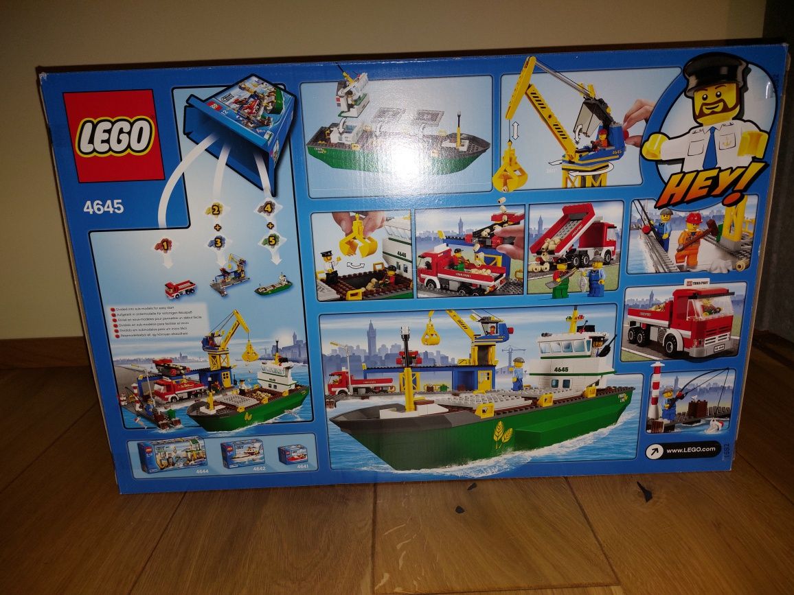 NOWE! Lego 4645 Port Morski