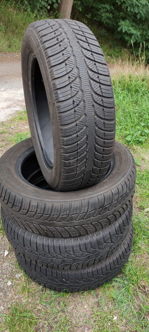 Opony zimowe z 2014r 7mm 185/60/15 Kleber N6