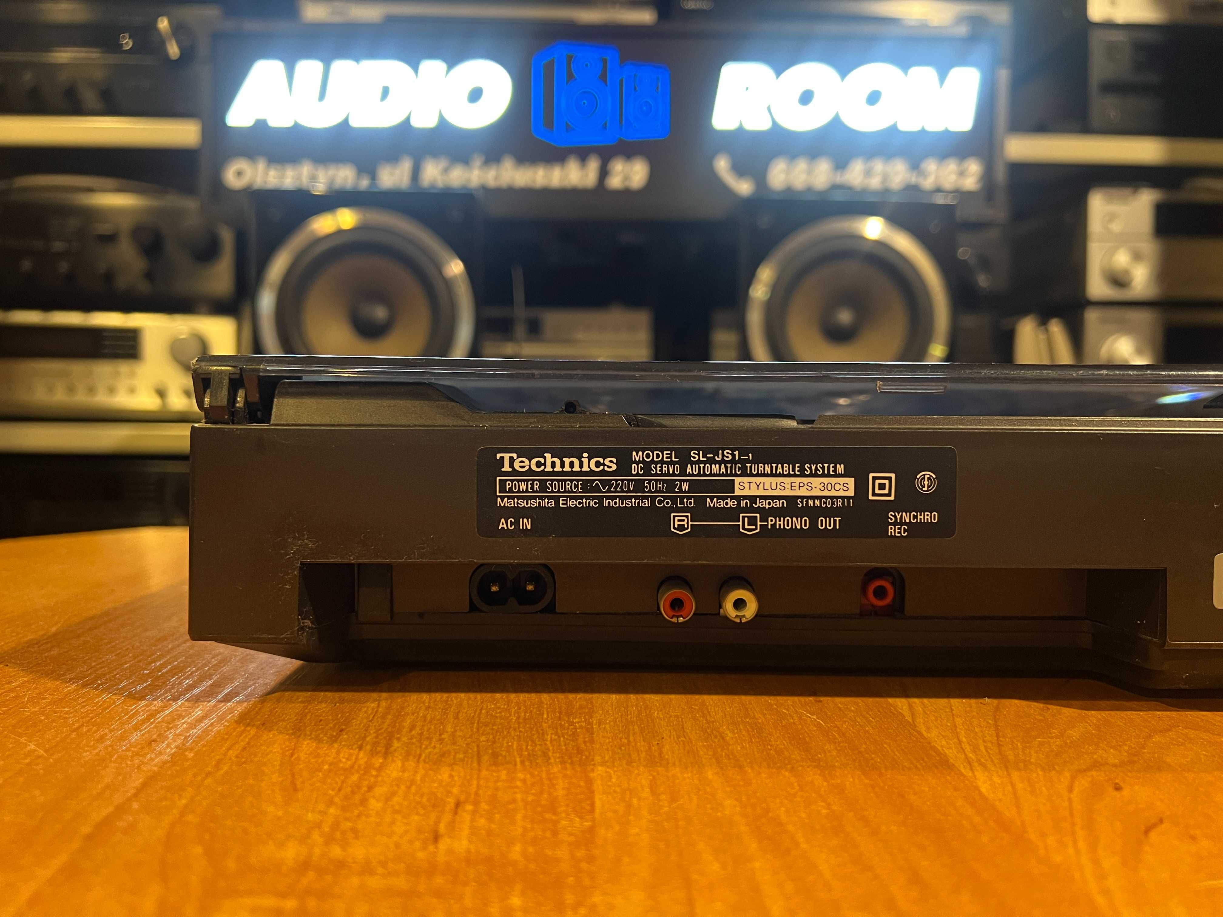 Gramofon Technics SL-JS1 Audio Room