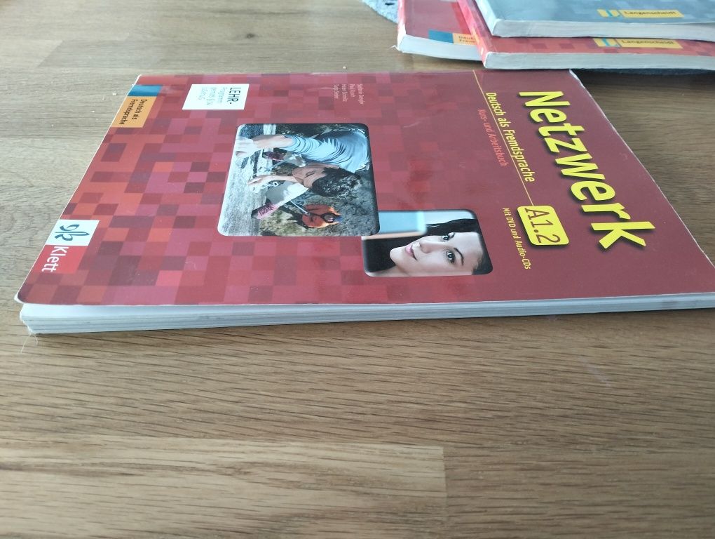 Książka do nauki języka niemieckiego Netzwerk A1.2 książka i zeszyt ćw