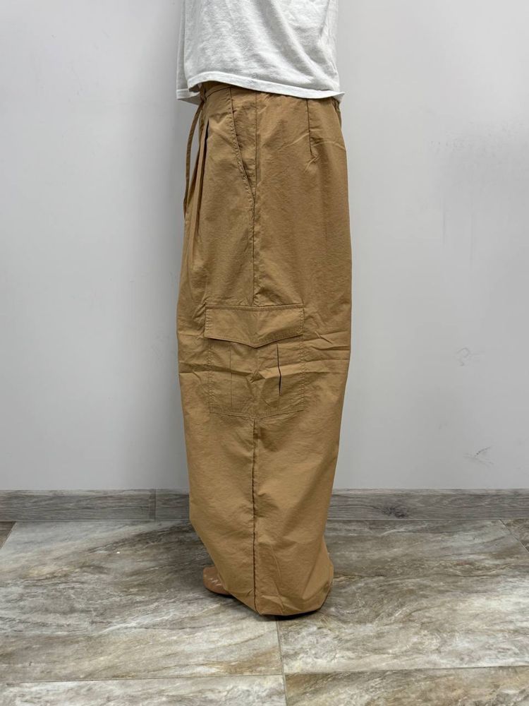 Нові широчезні штани парашути нейлонові Baggy rap wide широкие штаны
