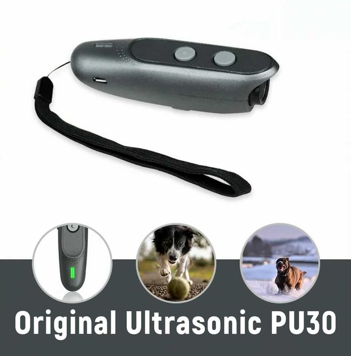 Отпугиватель собак Ultrasonic PU-30 Ультразвуковой відлякувач собак