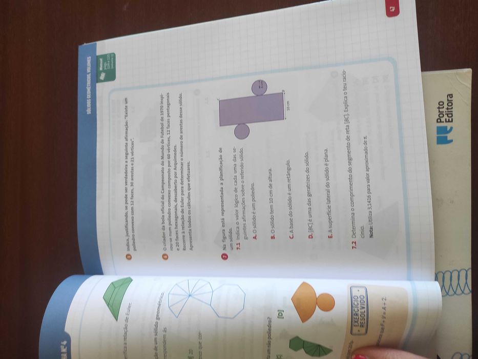 Cadernos de exercícios 6 ano