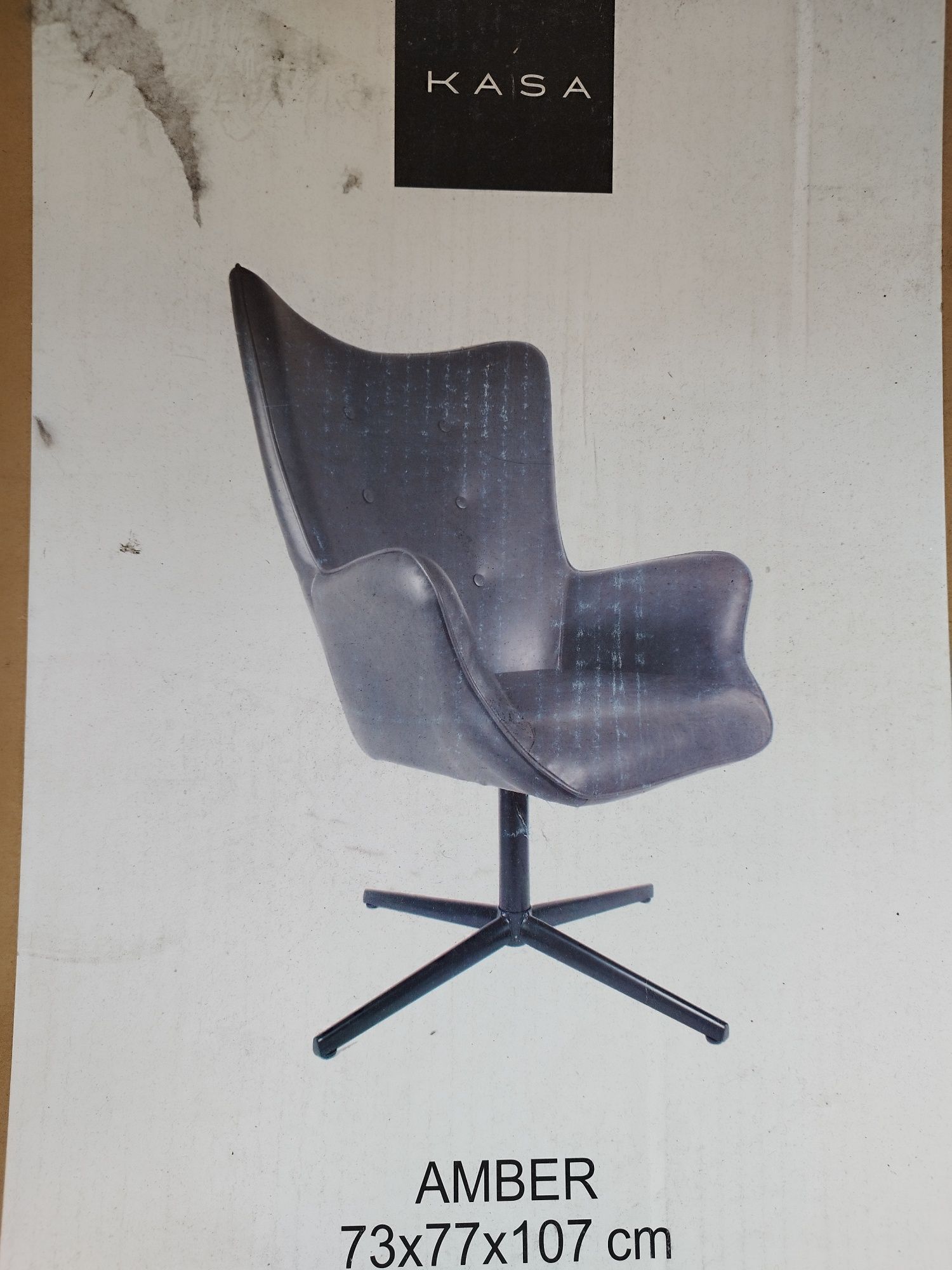 Cadeira NOVA Kasa Amber 73x77x107cm
