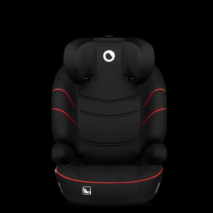 Fotelik samochodowy Lionelo Lars I-Size Sporty Black 15-36 kg