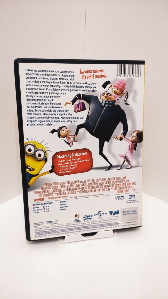 Minionki jak ukraść księżyc DVD