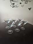 Kieliszki do martini 6 szt. drinki wino