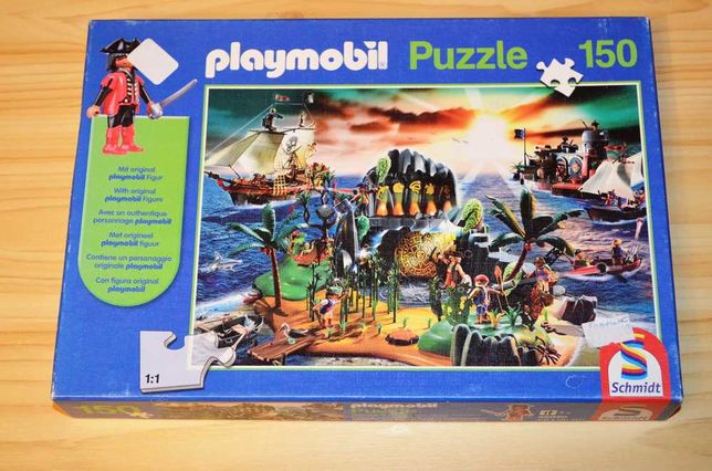 Playmobil puzzle, панорама на 150 частичек