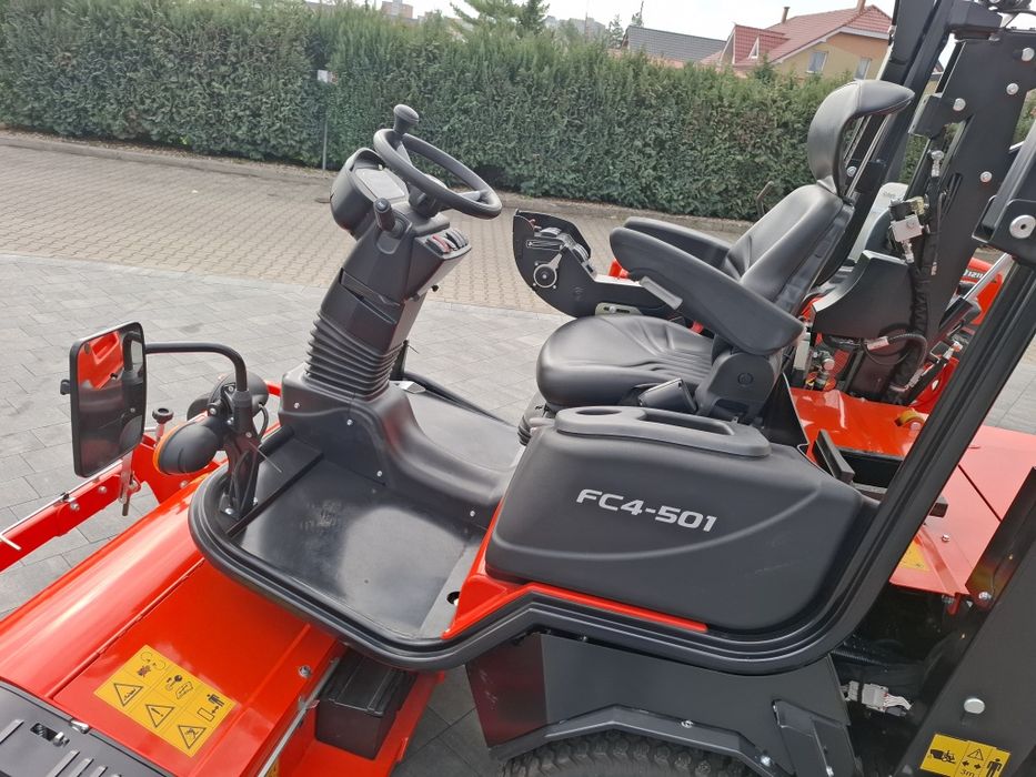 DEMO Kosiarka Kubota FC4-501, 50KM bijakowa 4w1 z koszem 1300L HD