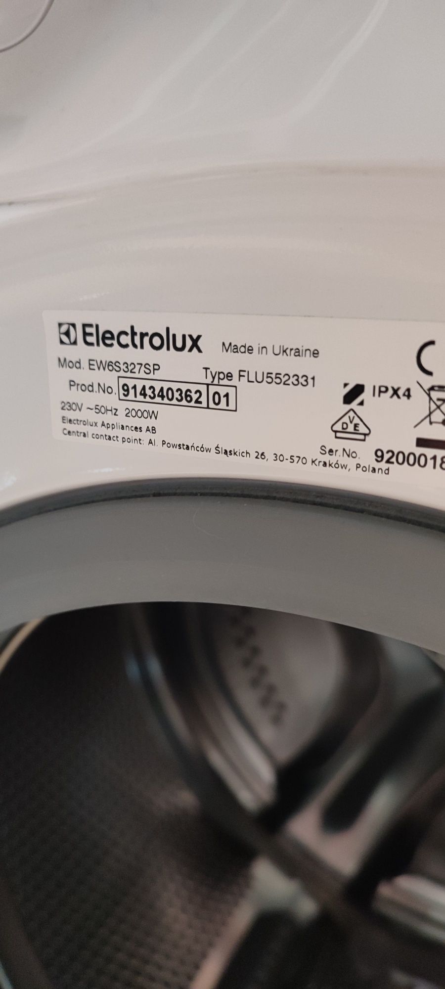 Pralka Electrolux PerfectCare 600