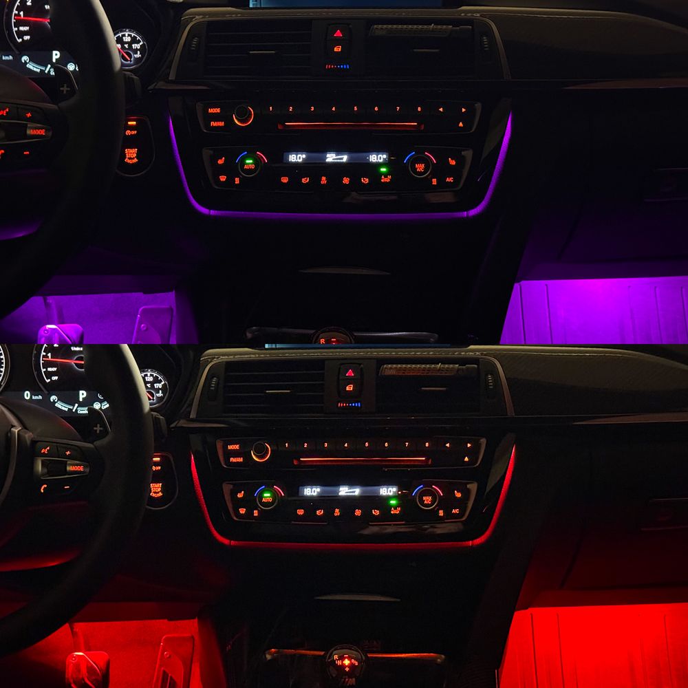 Ambient LED модули для ЗАВОДСКОЙ подсветки салон F30/31/32/34/36/80/82