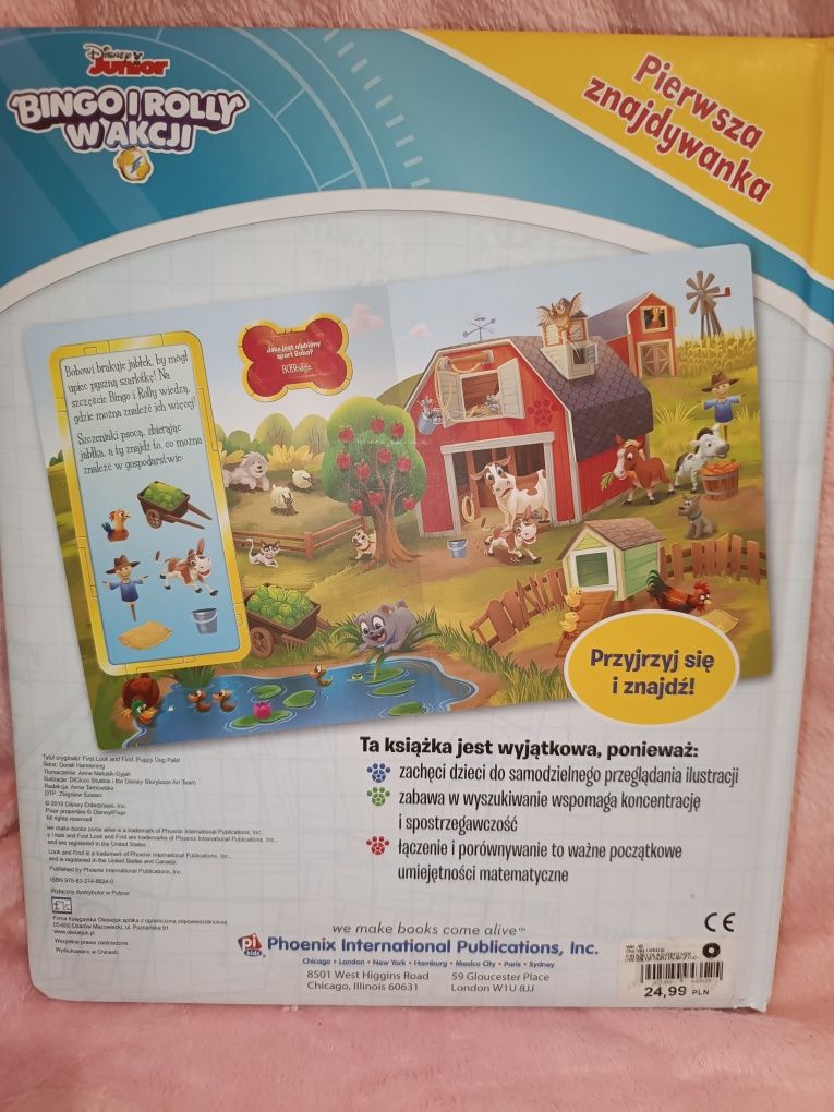 Bingo i Rolly w akcji książka edukacyjna