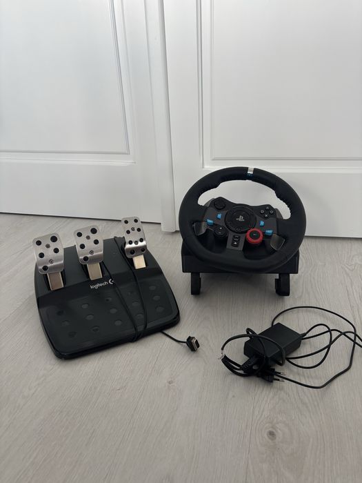 Kierownica z pedalami zestaw Logitech G29 + zasilacz w super stanie