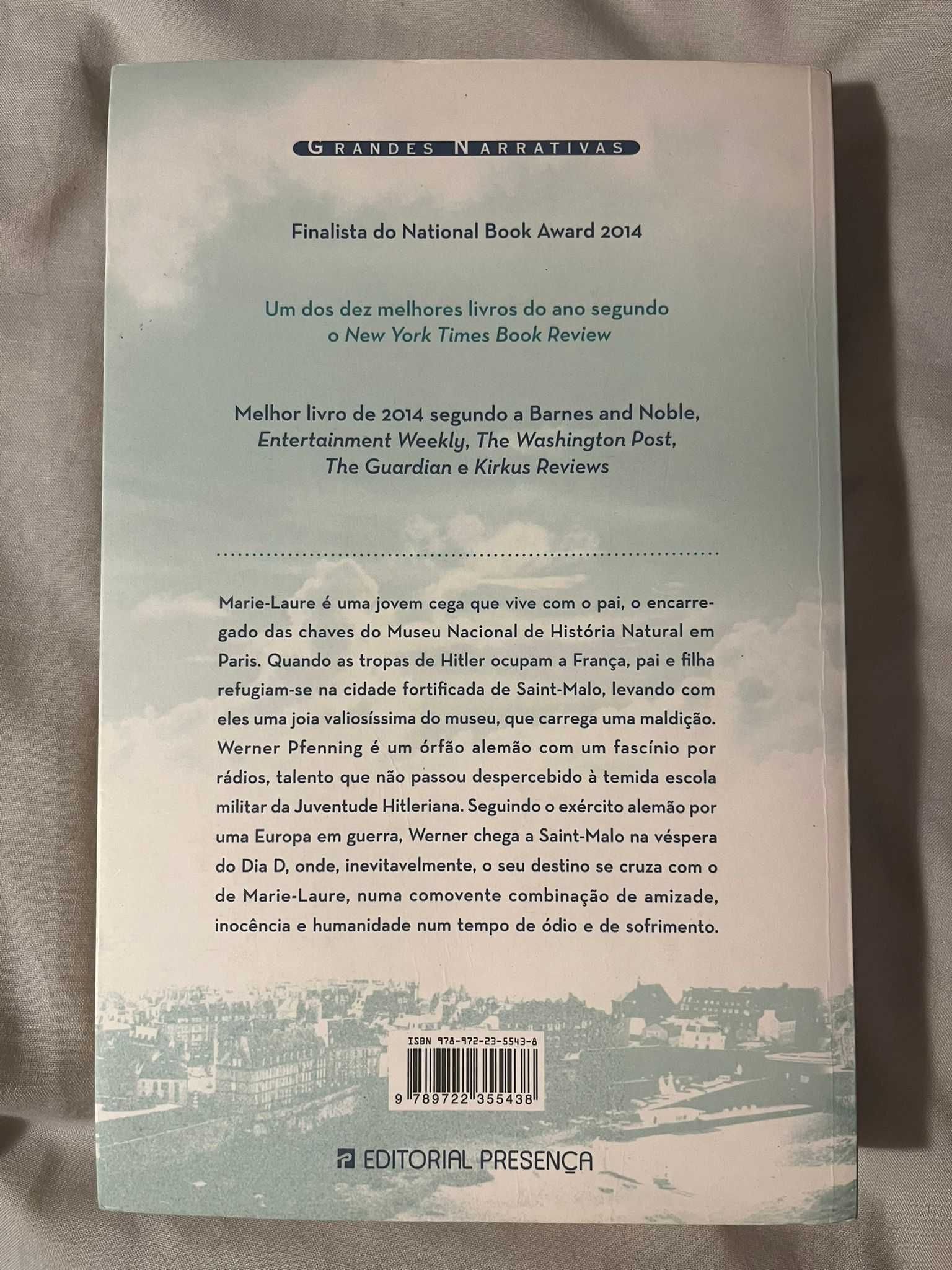 Toda a luz que não podemos ver - Anthony Doerr