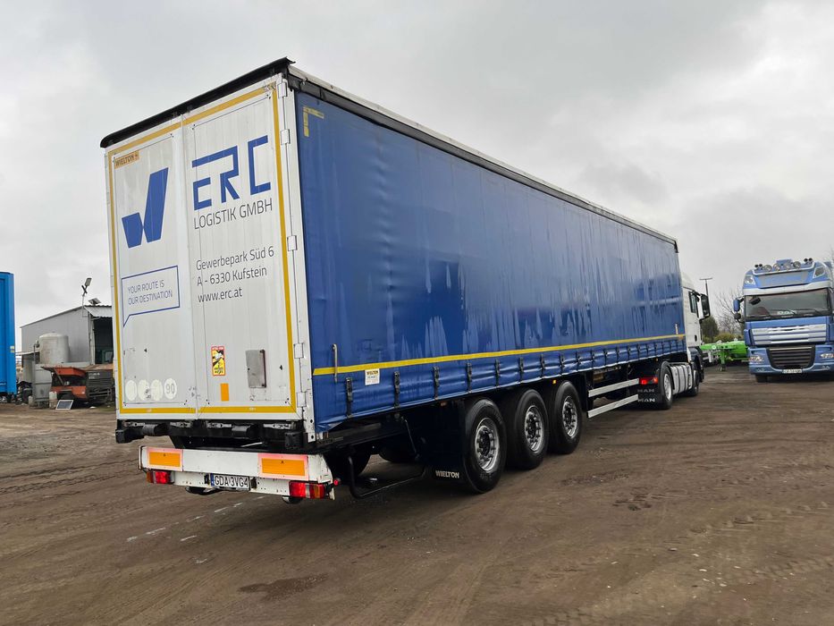 Naczepa WIELTON firanka , wynajem z wykupem 2000 zł miesiąc