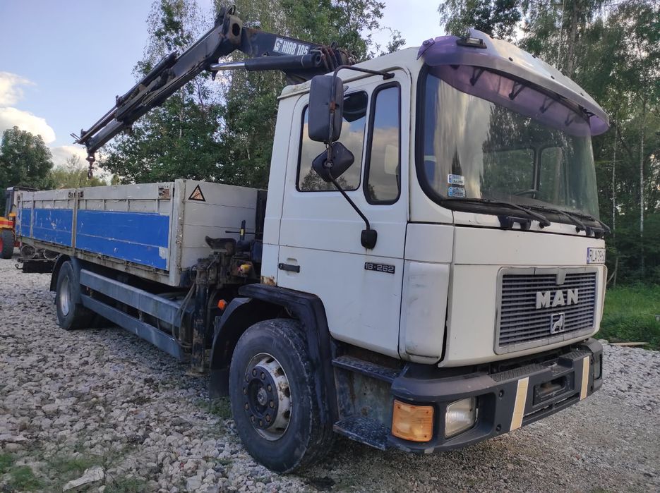 Man 18 262 HDS hiab 105 sterowanie radiowe pilot zamiana