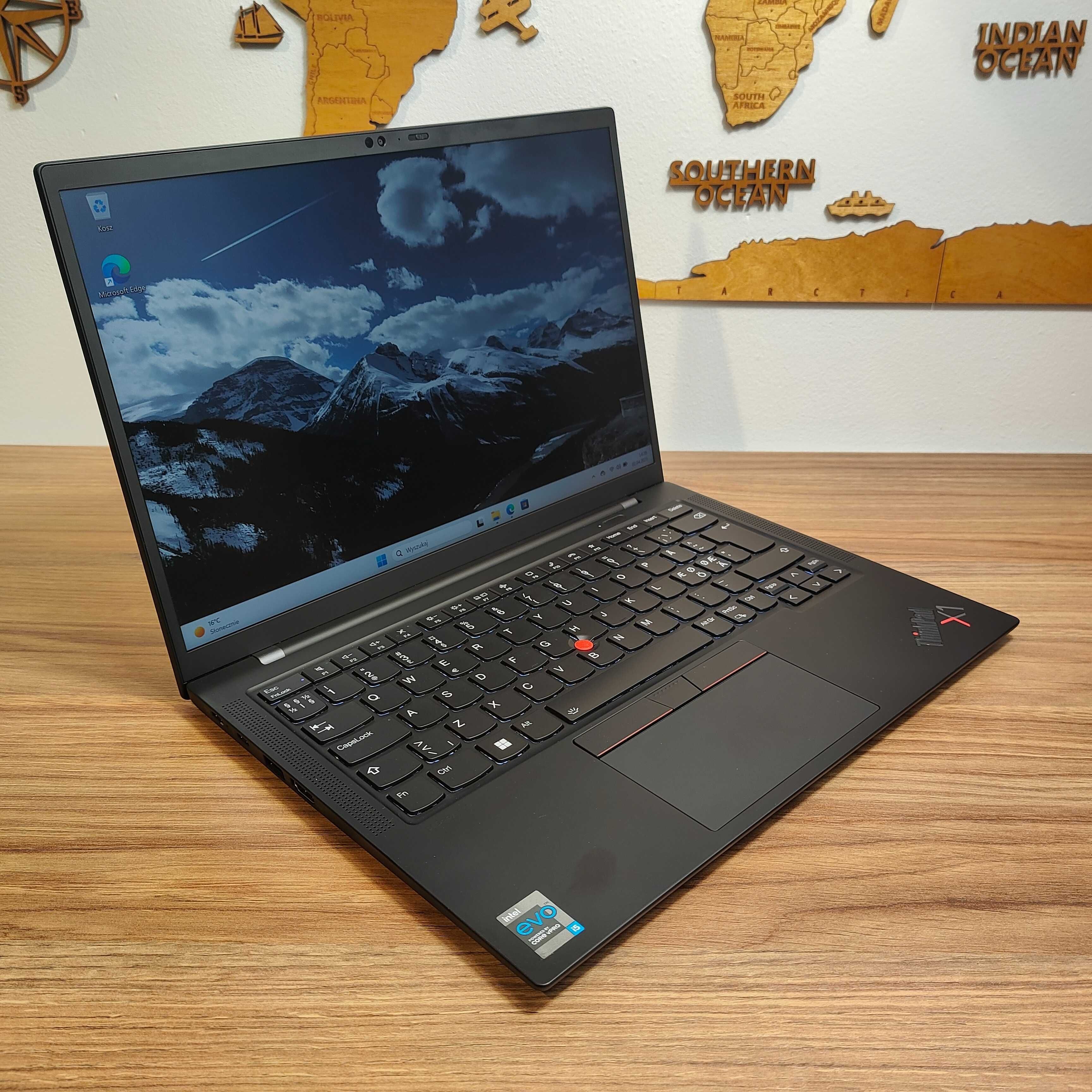 Lenovo ThinkPad X1 Carbon G9 i5-1145G7 16GB/ 256SSD 14,1" FHD Gwar Fv