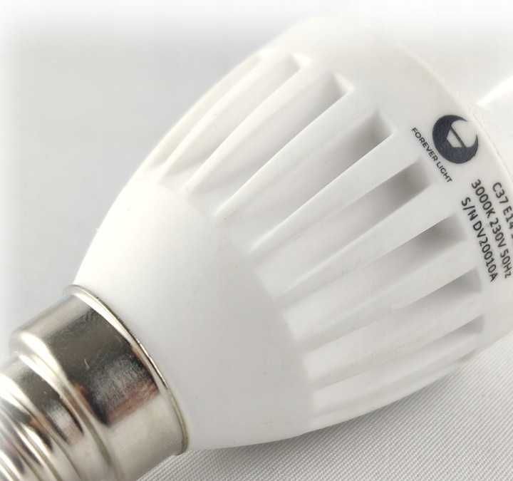 Żarówka LED E14 C37 10W 6000K 900lm Forever kol Białe Zimne Sklep Wawa