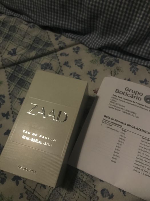 Zaad perfume boticario com fatura original