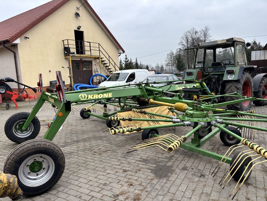 Zgrabiarka 2 karuzelowa Krone Swadro 700 zagrabiarka rok 2008