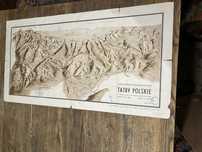 Tatry Polskie mapa  1954
