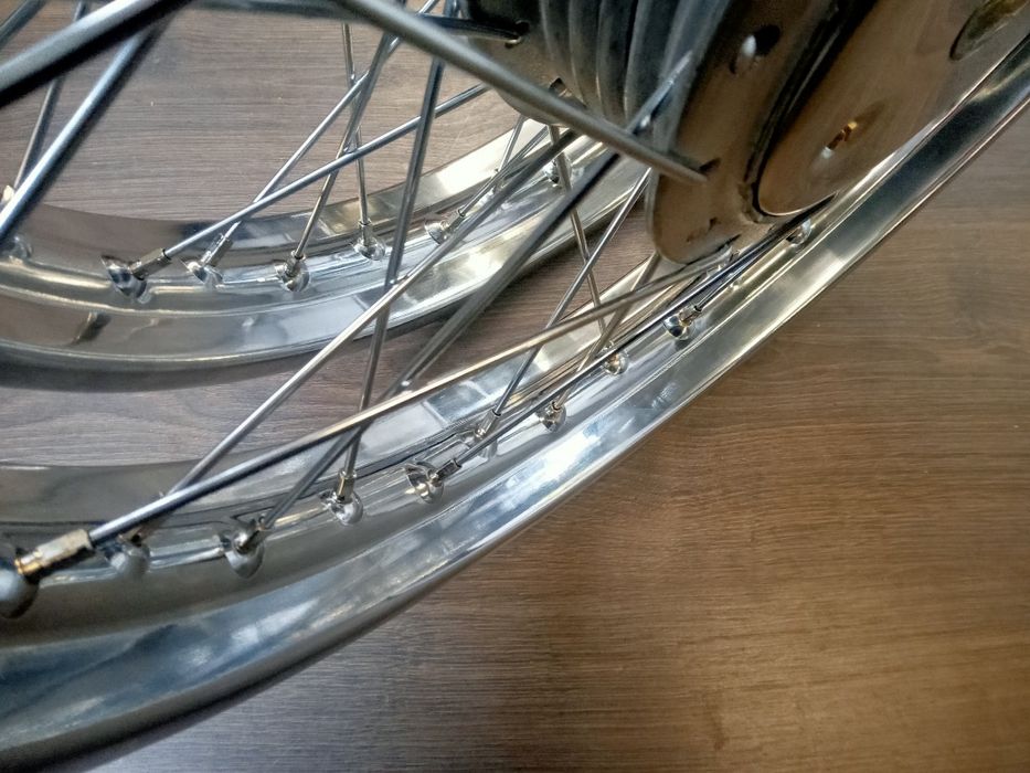 WSK m06 64 B1 dwuramówka koła koło przód tył komplet 18" po renowacji