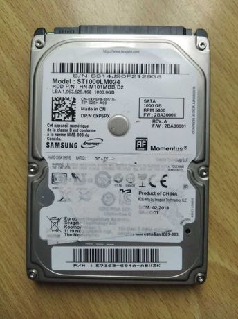 Жесткий диск Samsung ST1 1TB / 5400 RPM / CrystalDiskInfo