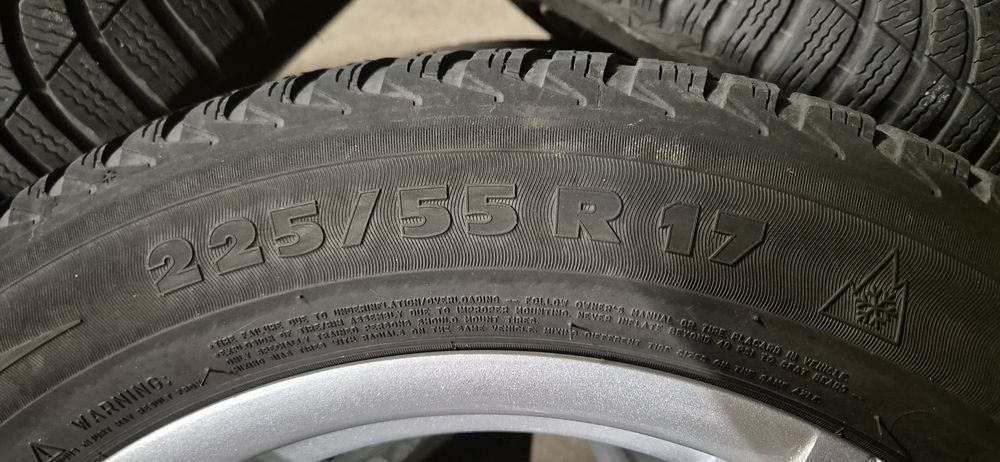 Alufelgi r17 5x112 Zimowe Opony Michelin. AUDI MERCEDES VITO VW SHARAN