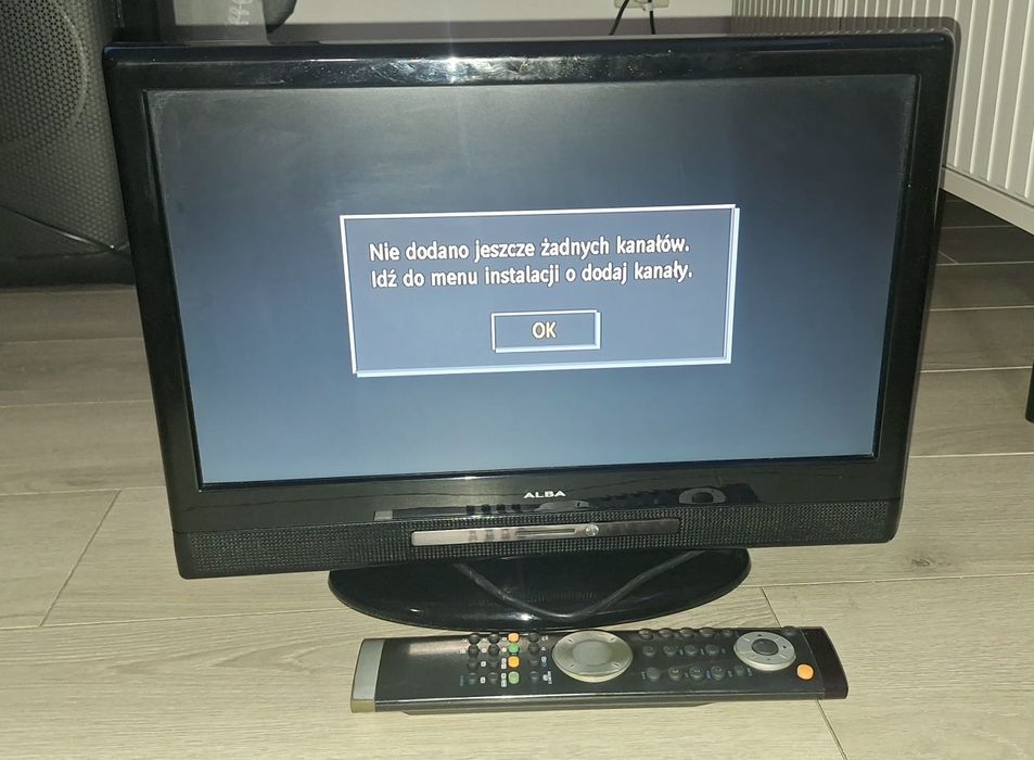 Mały TV telewizor ALBA 16 cali.