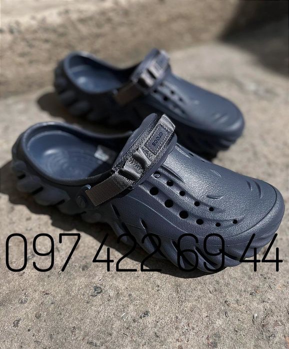 Echo Clog Крокс новинка сезону Crocs чоловічі Crocs Echo Clog Navy