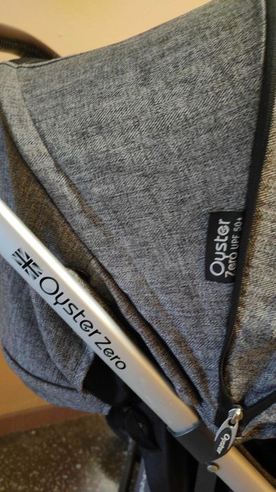 Wózek spacerowy Oyster zero szary spacerówka lekka
