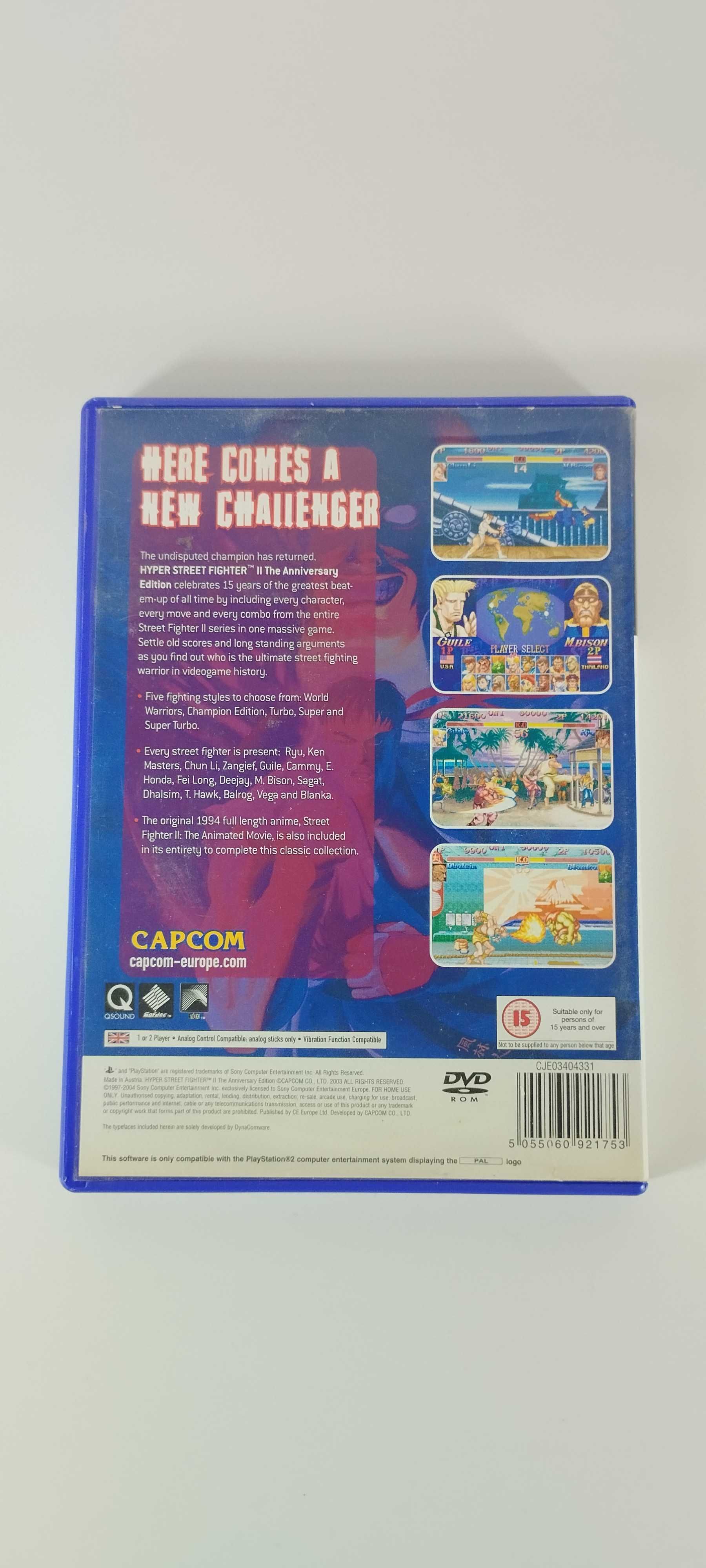 Hyper Street Fighter II Playstation 2 PS2