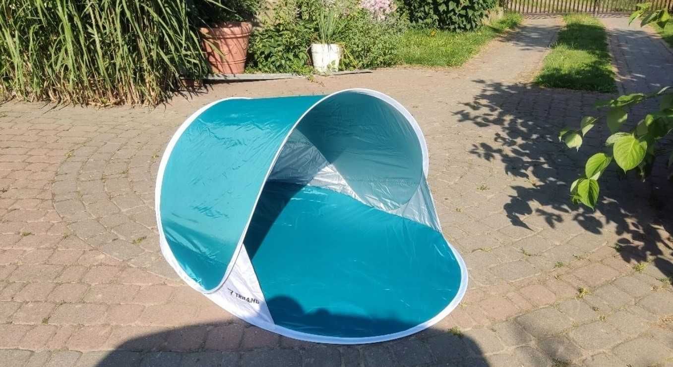 Namiot Plażowy Parawan Samo rozkładający się Duży na Plażę Ogród UV
