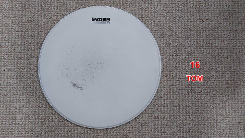 Пластик EVANS G2 Coated Rock Tom Pack (10", 12", 16")