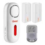 System alarmowy Tiiwee A1 Home, Alarm okienny z pilotem,