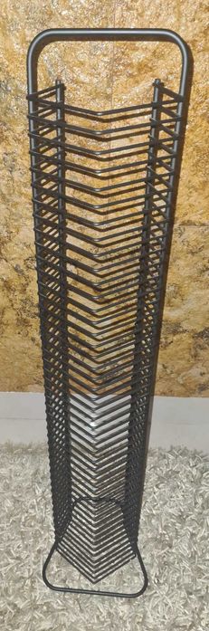 Suporte em metal para CDS/DVDs novos (46] - 2 em stock