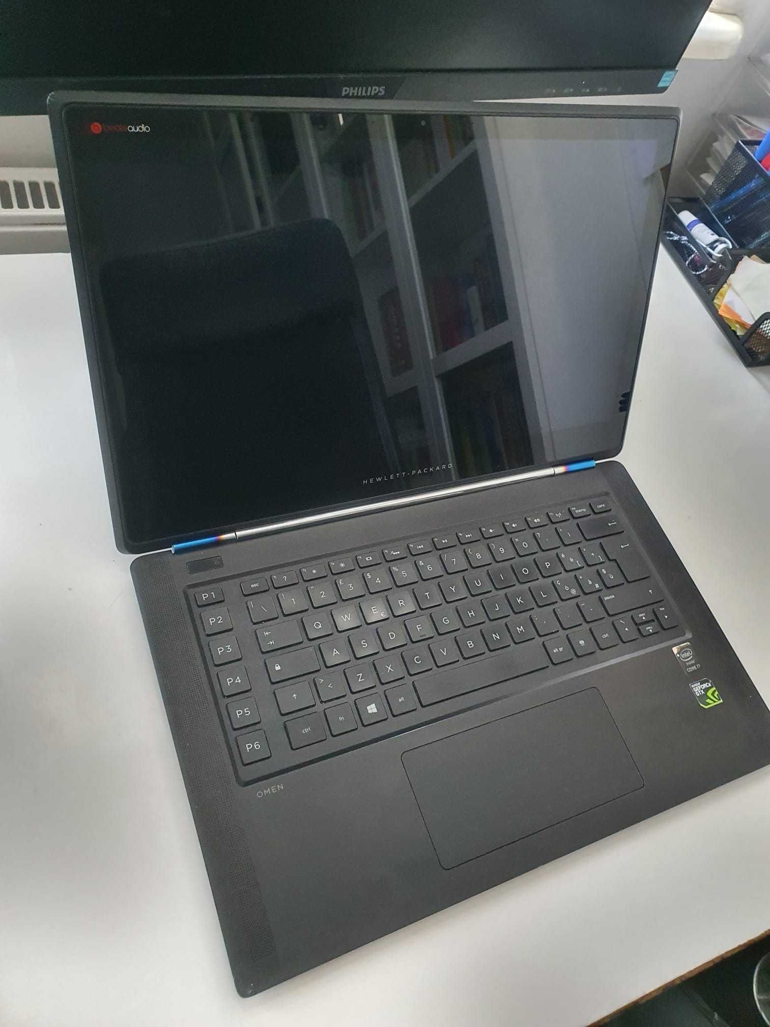 laptop gamingowy HP OMEN Notebook 15 - ekran dotykowy