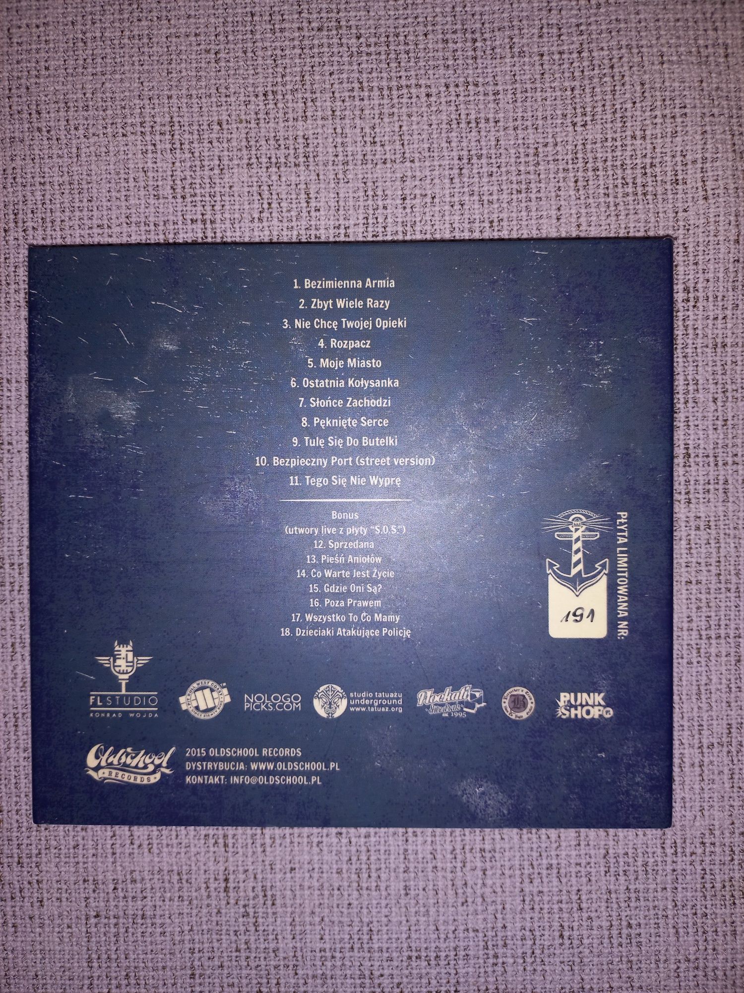 The Analogs Ostatnia Kołysanka CD z autografem