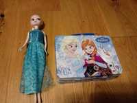 Zestaw Frozen - Lalka Elsa i skrzyneczka  Frozen na skarby