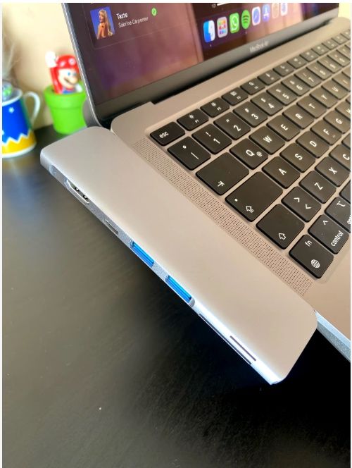 Перехідник USB C macbook apple pro 2018 2019 2020